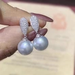 Exquisite wedding imitation pearl sweet earrings for women fashionable and elegant temperament jewelry hot selling niche style