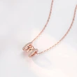 Classic slim waist necklace for women, light luxury niche clavicle necklace pendant TikTok live spring necklace