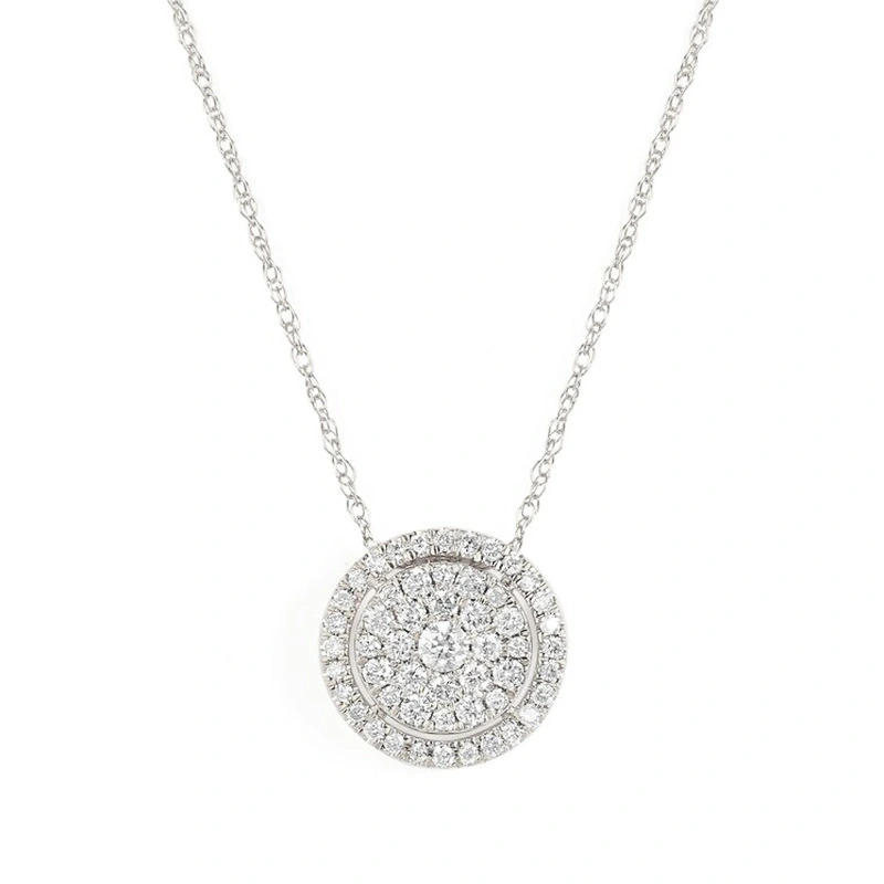 European and American new style baby's breath pendant necklace light luxury style niche all-match commuter clavicle chain jewelry wholesale