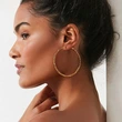  Exaggerated irregular large hoop earrings for women 2023 new style fashion temperament personality European and American style earrings