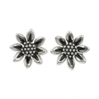 New live earrings for women retro pastoral sunflower sunflower jewelry antique silver exquisite earrings