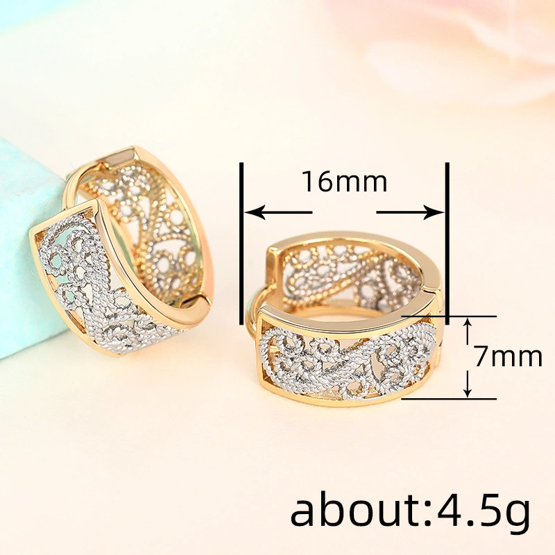  European and American exquisite French retro earrings daily matching earrings for women fashion trend hot jewelry