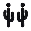 Clearance sale hot selling rice bead earrings personality Bohemian cactus sewn rice bead earrings err16