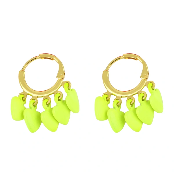 Jewelry clearance love tassel earrings European and American design earrings female simple personality short earrings ery91