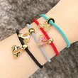 AS jewelry hot selling electric car pendant bracelet gold-plated oil drop color bracelet hand jewelry bre46