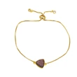 Hot selling triangle pendant bracelet female niche light luxury high-end gold-plated bracelet brc54