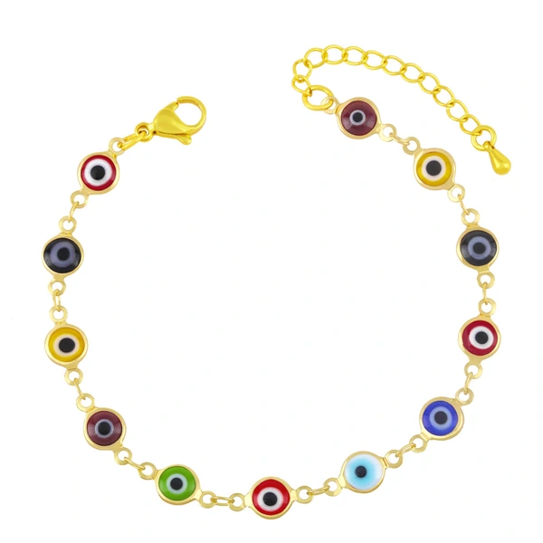 E-commerce source Bohemian devil eye bracelet oil drip round eyeball Evil Eye bracelet bre60