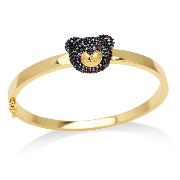 European and American jewelry personality girl bear bracelet 2023 new high-end bracelet wholesale brb38