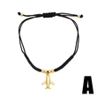European and American simple fashion braided bracelet new style niche design all-match hip-hop airplane bracelet brk72