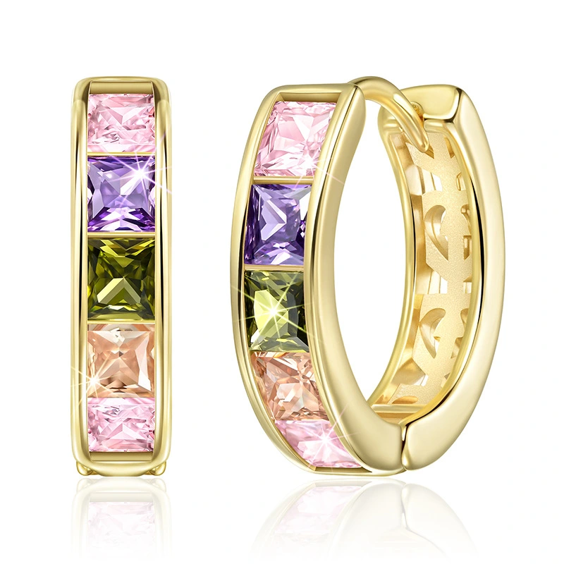 Dopamine style earrings for women, exquisite and fashionable urban jewelry, factory direct sales, popular jewelry