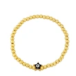Clearance simple five-pointed star devil eye bracelet female style star eye bracelet brj26