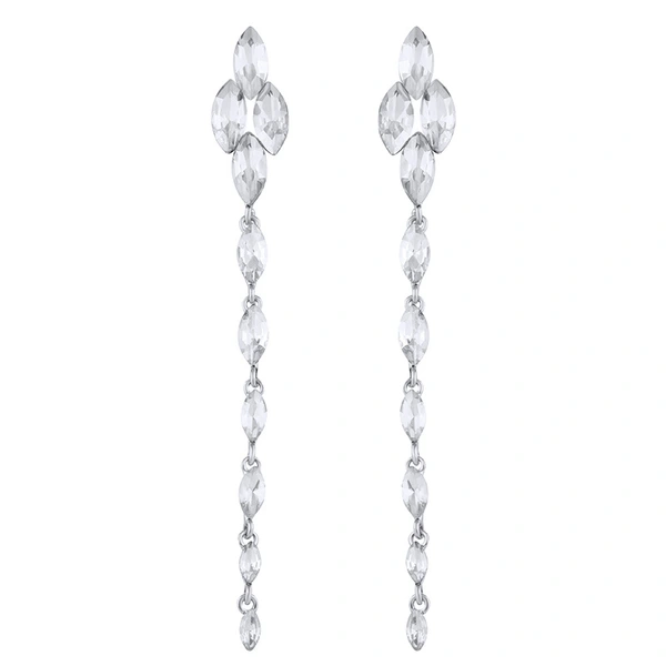 AS jewelry new alloy crystal wedding earrings ladies high-end earrings wholesale erm69