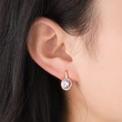 Fashion design European and American zircon earrings for women trendy commuter versatile earrings accessories wholesale