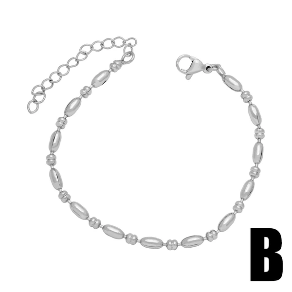 Style niche temperament jewelry European and American retro versatile bracelet female Internet celebrity simple cold style bracelet brj88