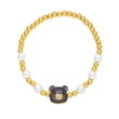 Clearance hot sale simple bear bracelet pearl bracelet style simple temperament bracelet brk79
