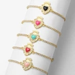 AS jewelry new color love heart pendant adjustable bracelet hand jewelry brg85 bracelet
