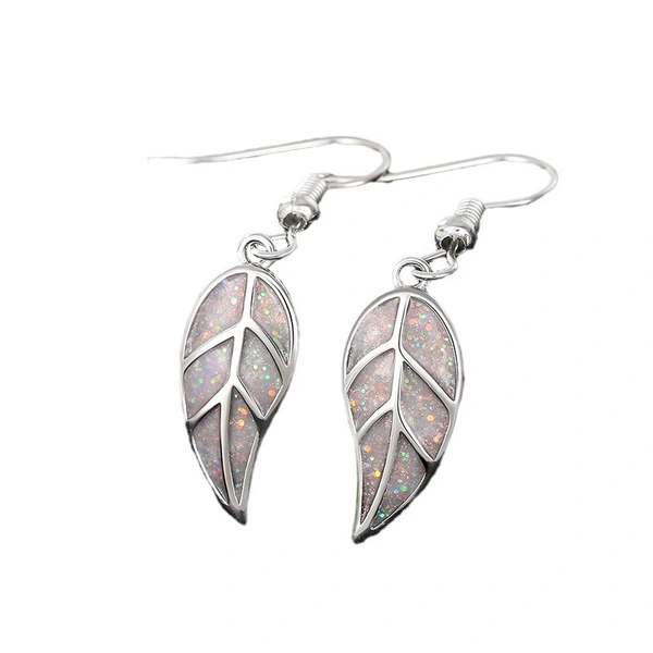 Fashion design leaf earrings for women, daily matching popular earrings, simple and exquisite earrings