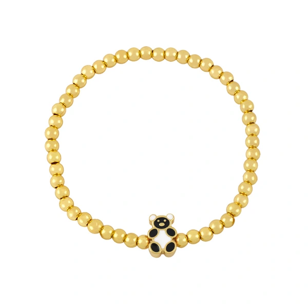 European and American small fresh beaded bracelet girly heart fashion cute dog paw print bracelet simple girlfriend bracelet brf02