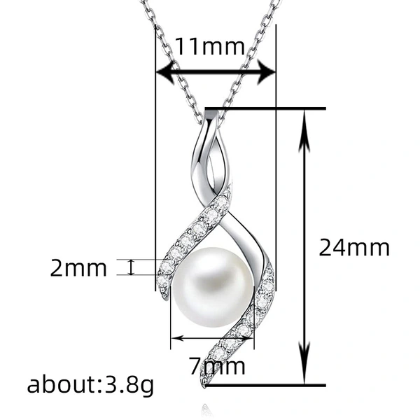  European and American gentle lady necklace light luxury versatile 2024 new sweater chain hot style high-end necklace