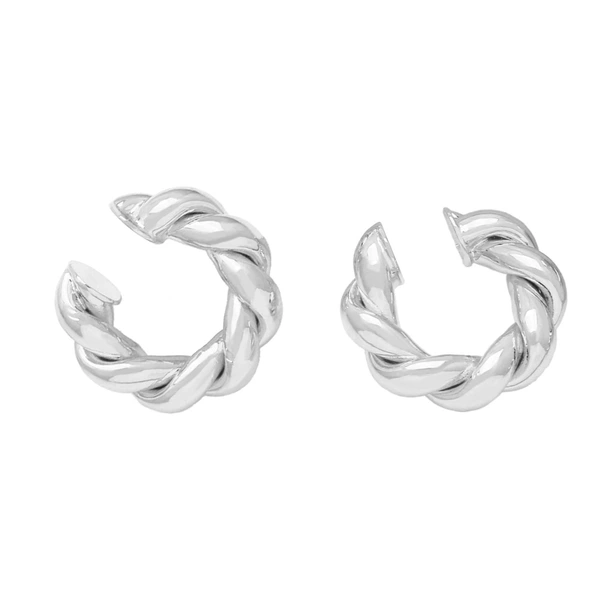 Clearance European and American twisted thread earrings niche design high-end temperament retro earrings erv08