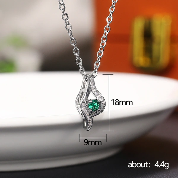 2022 Summer New Arrival Necklace Heart You High-end Necklace Women's Fashion Multi-color Pendant Necklace
