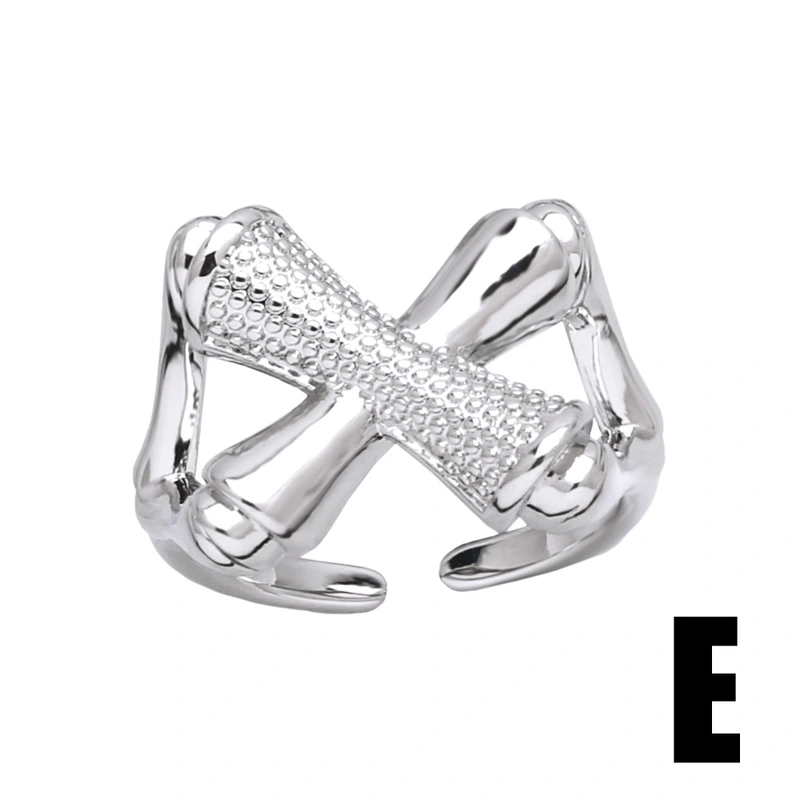 Clearance European and American jewelry round open ring niche retro double-layer gold-plated ring wholesale ris79