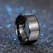    Hot selling simple ring with inner oblique texture carving design, fashionable and popular