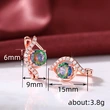 Versatile, fashionable and elegant earrings for women, Korean personality round earrings, internet celebrity new style trendy design earrings