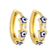Clearance retro trend star-shaped devil's eye earrings color oil drop earrings versatile design earrings female era125