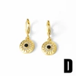 AS jewelry European and American hot devil eye pendant earrings female gold-plated zircon eye earrings era379