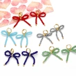 New color rice bead earrings for women European and American simple fashion gold-plated bow earrings earrings era217