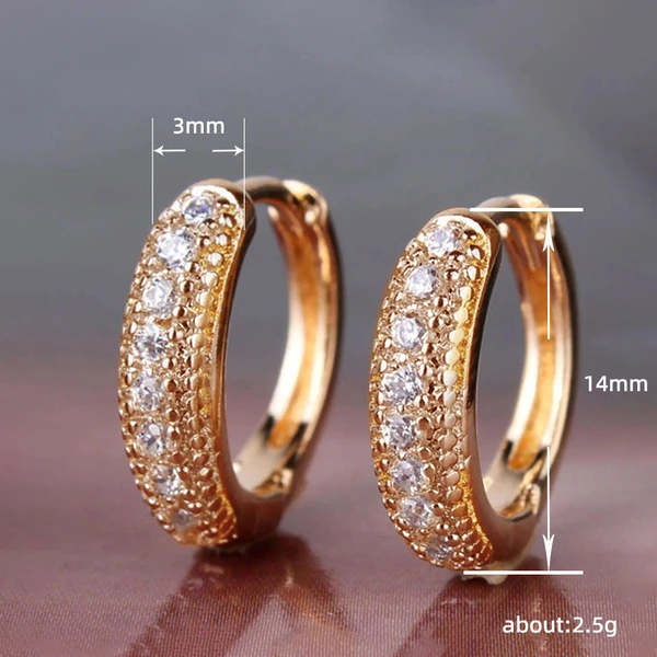 Men's trendy high-end cool earrings classic minimalist ear bone hoop small earrings popular online earrings