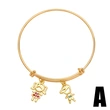 European and American new hot selling boy and girl pendant couple bracelet simple zircon bracelet Valentine's Day gift brh85