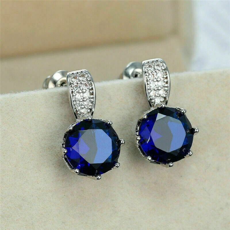  Internet celebrity octagonal round earrings temperament Korean simple female earrings fashionable commuting ladies all-match earrings