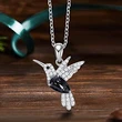 Exquisite simple bird necklace student personality pendant temperament clavicle chain European and American new animal necklace