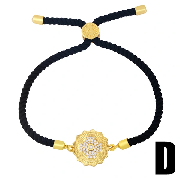 Clearance European and American sources simple evil devil eye bracelet palm red rope braided bracelet brd87