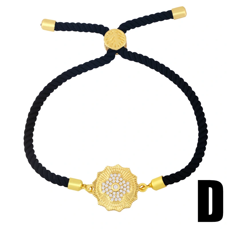 Clearance European and American sources simple evil devil eye bracelet palm red rope braided bracelet brd87