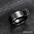    Hot selling simple ring with inner oblique texture carving design, fashionable and popular