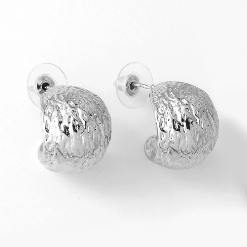 New irregular earrings personality versatile gold-plated round earrings earrings for women wholesale era222