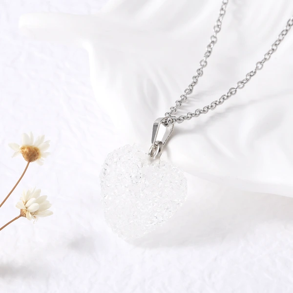 AS jewelry hot selling love pendant necklace niche design peach heart gold-plated clavicle chain nkz87