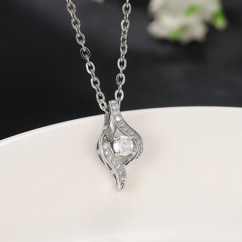 2022 Summer New Arrival Necklace Heart You High-end Necklace Women's Fashion Multi-color Pendant Necklace