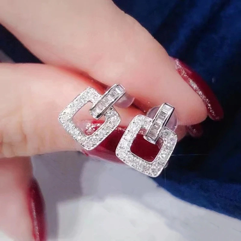  Japanese and Korean temperament summer earrings, super fairy popular star style earrings, versatile French retro female earrings