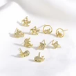 AS jewelry Europe and the United States hot selling ocean style 18k gold whale starfish earrings earrings erz57 earrings
