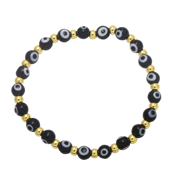 Devil's eye jewelry hot sale European and American handmade beaded fashion eye rice bead bracelet bracelet female brf93
