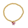 AS jewelry bracelet butterfly pendant bracelet gold-plated inlaid colored zircon bracelet brd81