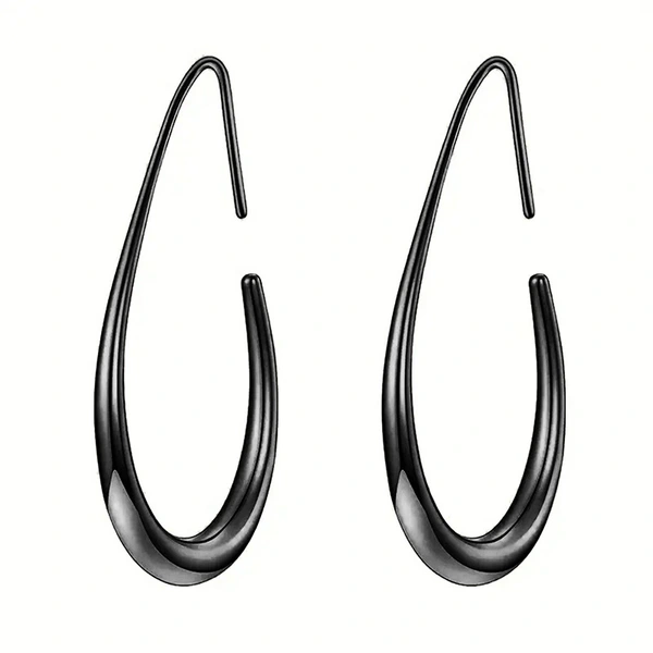 Commuter style workplace simple and elegant texture earrings for women French temperament Internet celebrity style fashion popular style