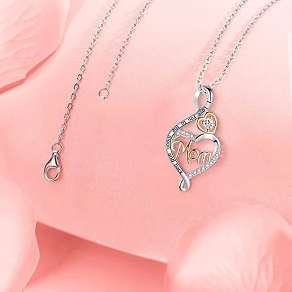 New arrival, hot selling necklace in Europe and America, heart-shaped mom necklace