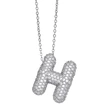 New hot selling 26 letters pendant necklace female hip hop inlaid with zircon gold-plated clavicle chain nkp22