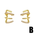 Clearance European and American devil eye zircon earrings for women wholesale erz44