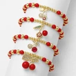 AS jewelry European and American new style inlaid zircon fruit cherry bracelet beaded hand jewelry bre17 bracelet